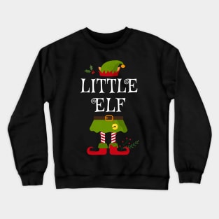 Little Elf Shirt , Family Matching Group Christmas Shirt, Matching T Shirt for Family, Family Reunion Shirts Crewneck Sweatshirt